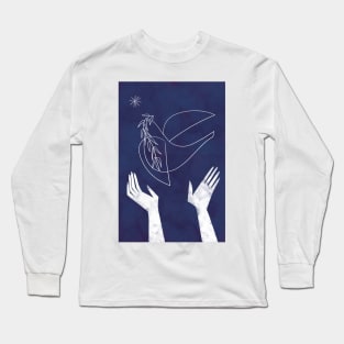 Blue Dove Long Sleeve T-Shirt